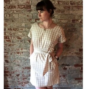 Anthropologie HD in Paris Gingham Cotton Dress